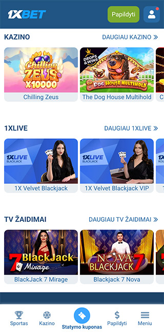 1xBet Mobilioji Programele