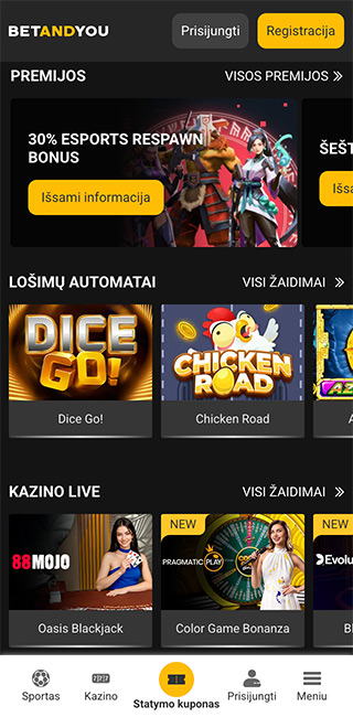 Betandyou Mobilioji Programele